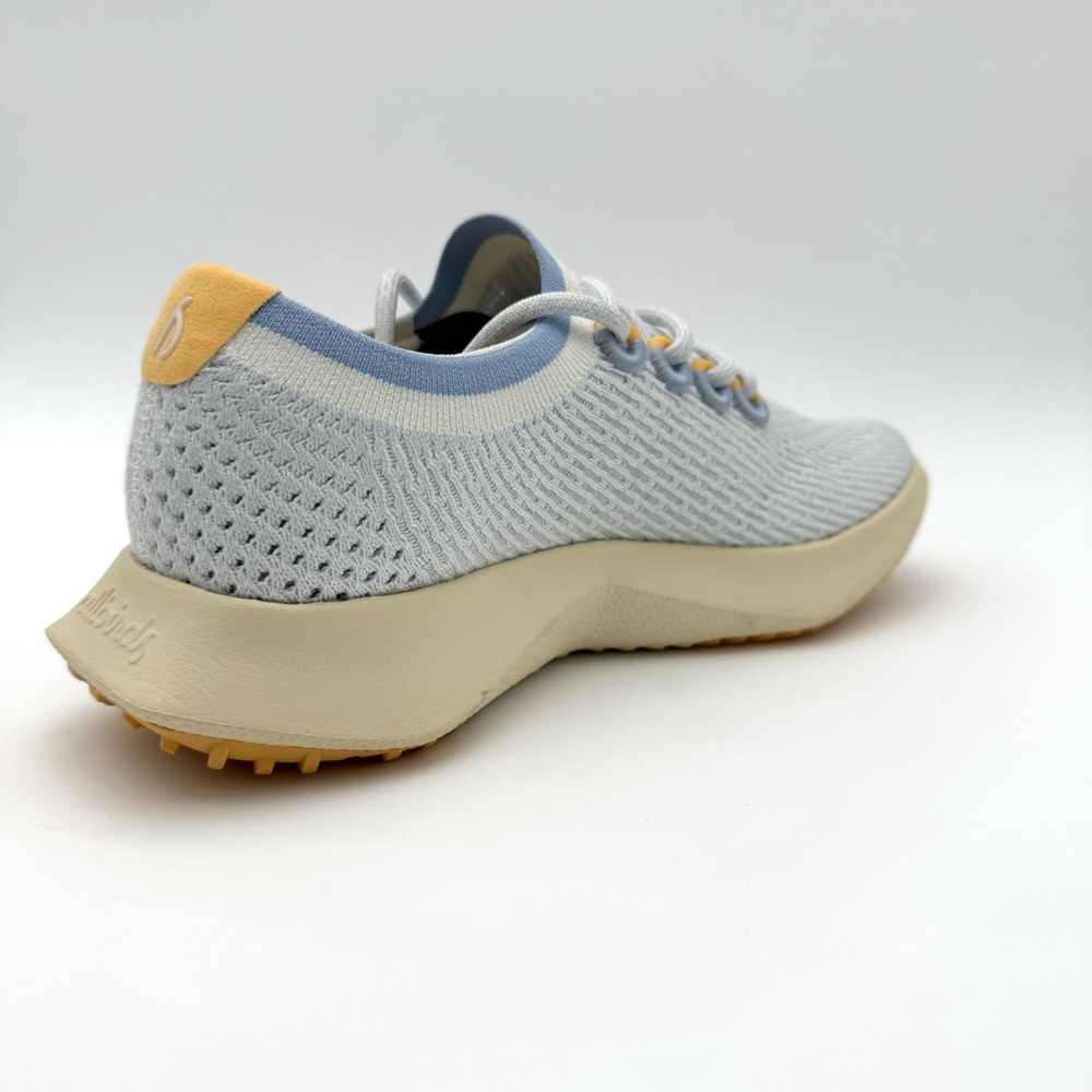 NIB NWT New Allbirds Mens Tree Dasher 2 Size 8 Shoes Blizzard Beige Hush Walking - Picture 4 of 9